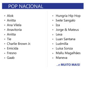 <h3>Pen Drive com Músicas</h3> <h1>POP NACIONAL</h1> - Image 3